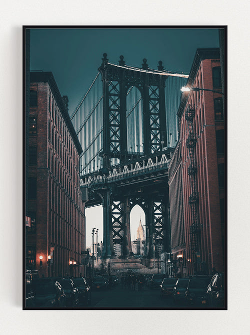 Manhattan Bridge Poster