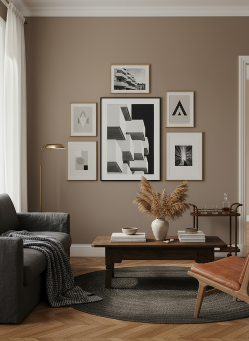 Balcony Of Art Poster