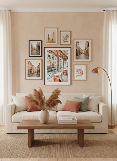 Lunch In Venice Poster