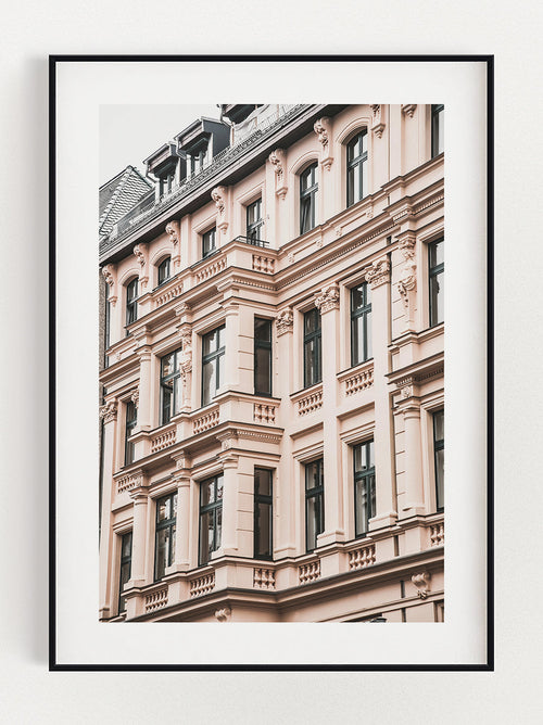 Parisian Building Poster