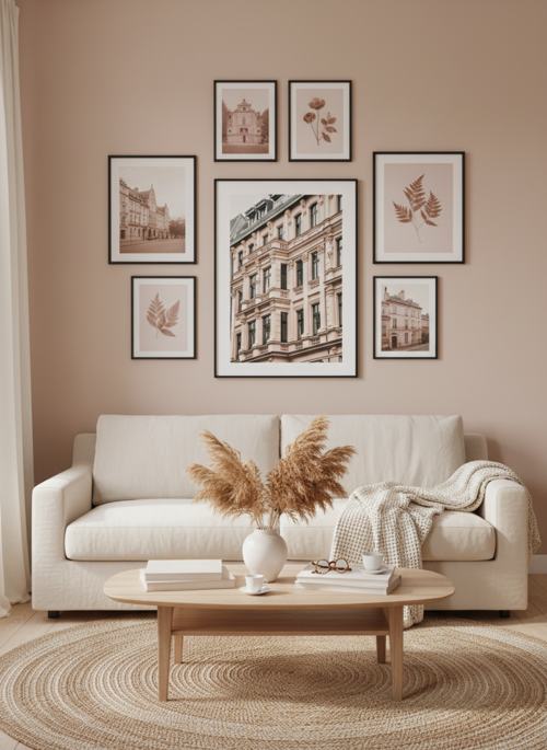 Parisian Building Poster