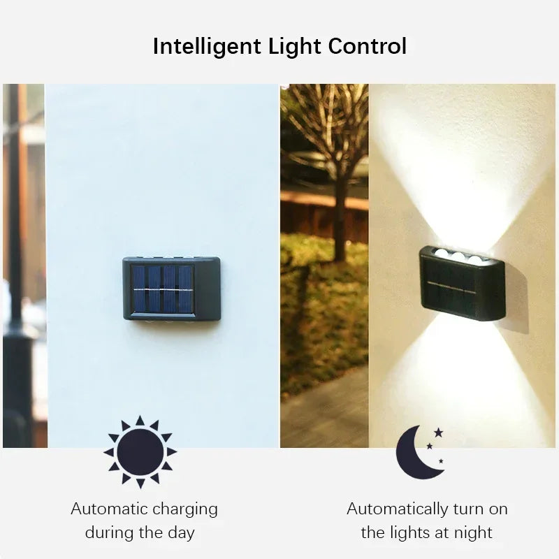 Solar LED Outdoor Wall Light