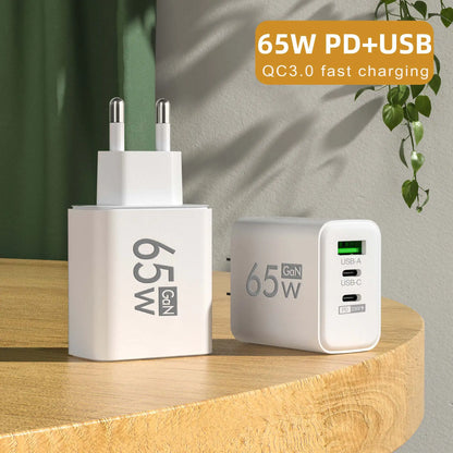 65W USB Fast Phone Charger