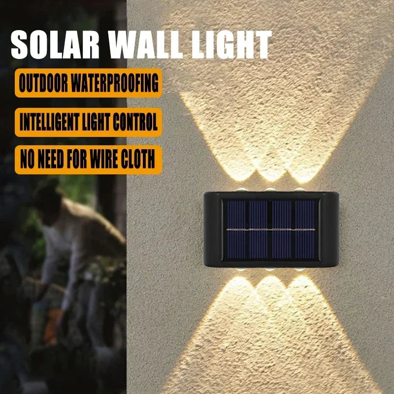 Solar LED Outdoor Wall Light