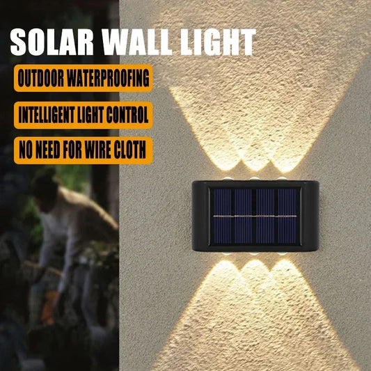 Solar LED Outdoor Wall Light