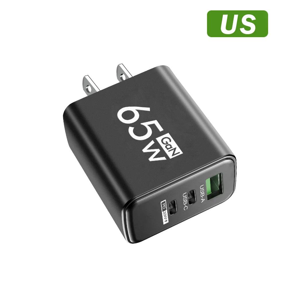 65W USB Fast Phone Charger