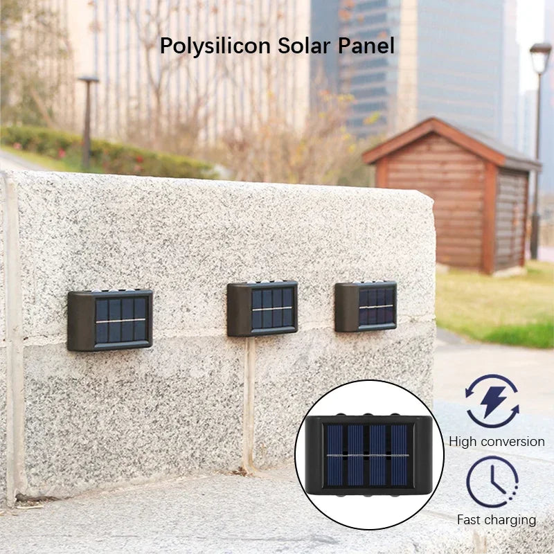 Solar LED Outdoor Wall Light