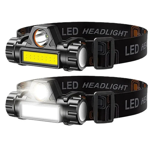 Rechargeable COB LED Headlamp