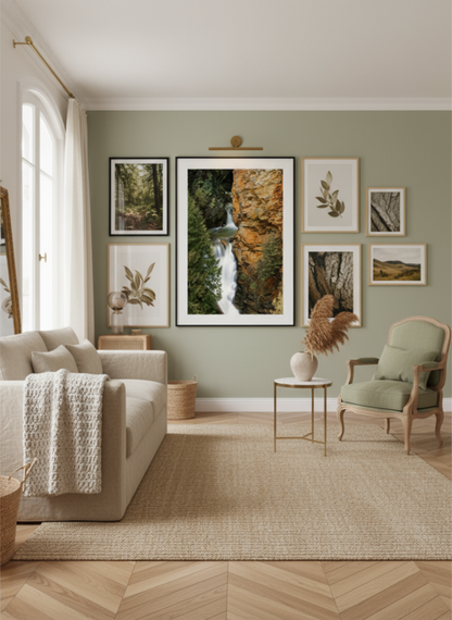 Separated By Waterfall Poster